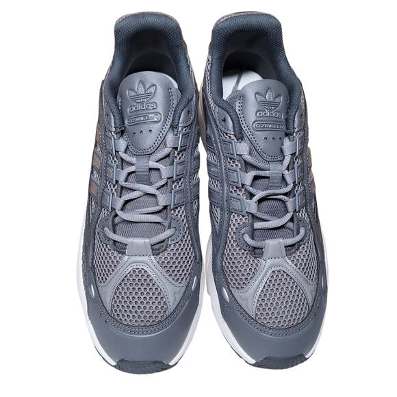 Adidas Original men's Ozmillens NEW walking shoes gray sneakers size 11 no box - Picture 3 of 7